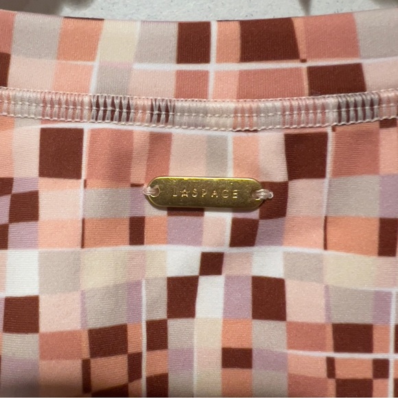 L Space Aim High Pink Peach Long Sleeve Crop Top Size XL NWT - Picture 8 of 9